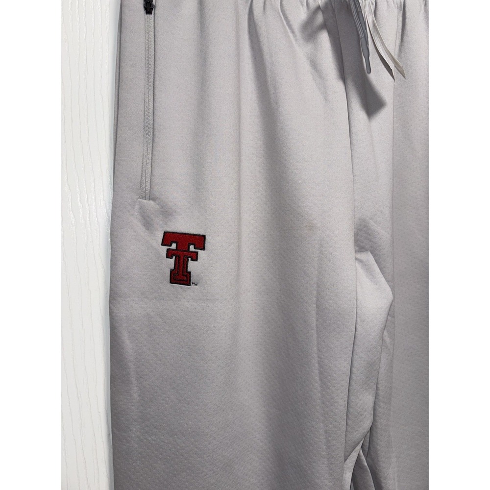 Texas Tech Adidas ZNE Sweatpants Men's Large Tall NWT Patrick Mahomes Too Cold - Picture 5 of 7